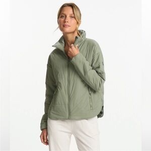 Vuori Canyon Insulated Jacket in Pistachio Green Sz S *embroidered*